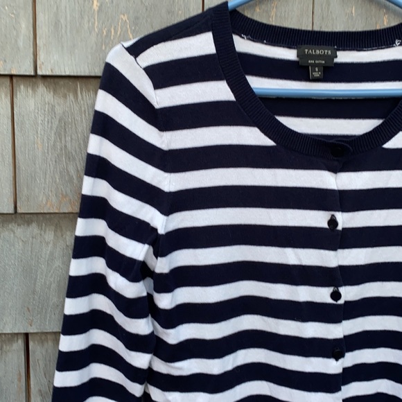Talbots Button down sweater - Picture 4 of 7